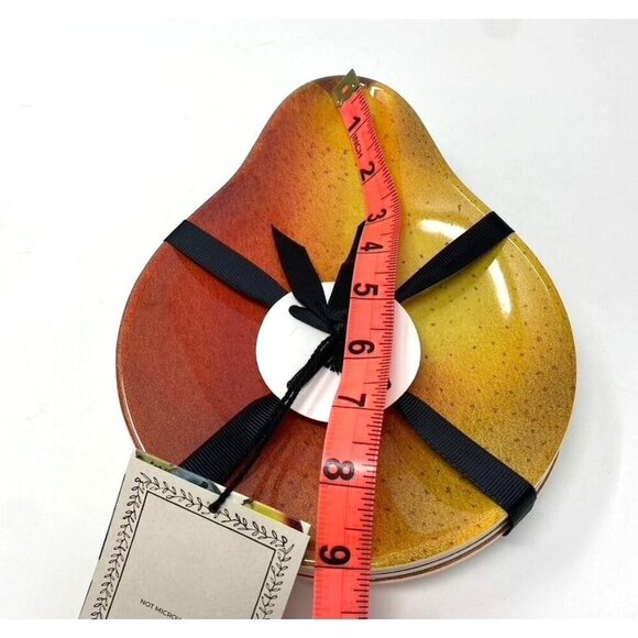 John Derian for Target Melamine Pear Shaped Dessert Appetizer Plates Set of 4 - Picture 7 of 8